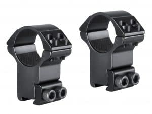 Matchmount 9-11mm /2pc double screw/ 1" High