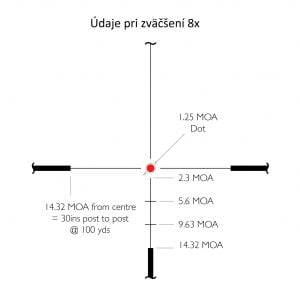 HAWKE Frontier 30 FFP 3-15x50 SF IR (FFP Mil Pro 15x)