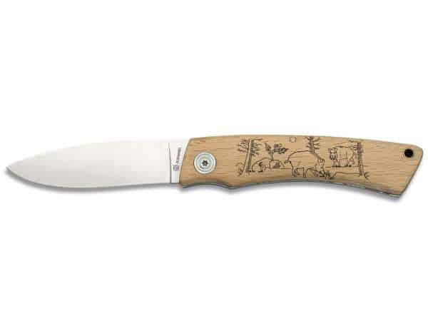 Martinez Albainox Pocket Knife Wood. 8cm (19424GR518)