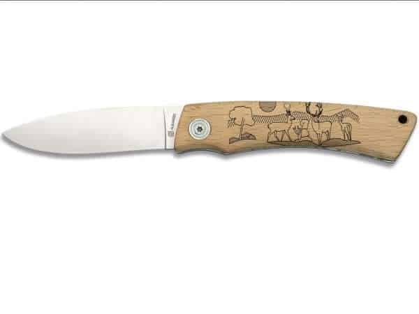 Martinez Albainox Pocket Knife Wood. 8cm (19424GR519)
