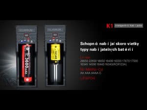 Klarus K1 - nabíjačka na 1ks