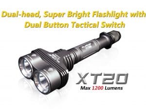 KLARUS Svietidlo XT20 (2000lm) + 18650BAT-26.