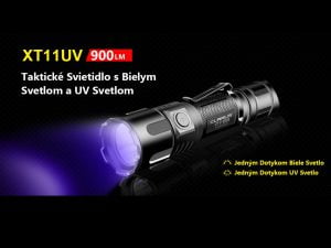 KLARUS Svietidlo XT11UV (900lm) + 18650BAT-26 (LiR 3,7V 2600mAh)