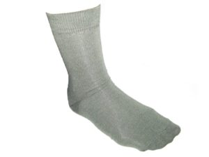 Letná ponožka -  klasik (khaki) 8-9