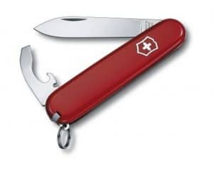 Nôž VICTORINOX 0.2303 červený s krúžkom
