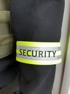 Páska reflexná SECURITY 40x5cm so sz elastická