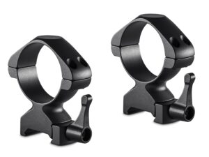 HAWKE Precision Steel Weaver (34mm/ 2pcs Medium, With Lever) Ring Mounts