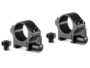 HAWKE Professional Steel Weaver (1"/ 2pcs Low, With Nut + Lever) Ring Mounts