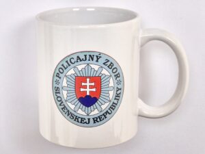 Keramický hrnček POLICAJNÝ ZBOR SLOVENSKEJ REPUBLIKY