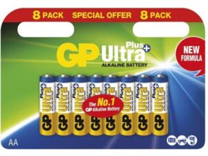 GP Ultra Plus AA alkalické batérie