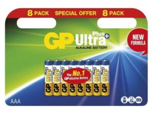GP Ultra Plus AAA alkalické batérie
