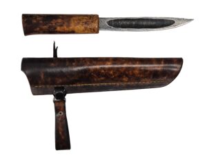 Jakutský nôž damaškový