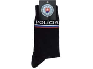 Ponožky s nápisom POLÍCIA
