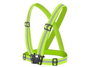 Reflexný popruh zelený