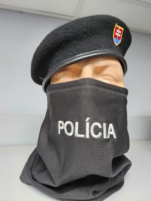 POLÍCIA Silver Plus Termoaktivna Multifunkčná tuba - Bufka - biely nápis