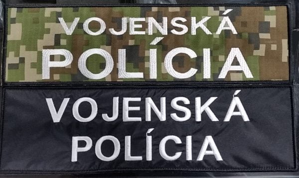 Nášivka VOJENSKÁ POLÍCIA 9x3cm