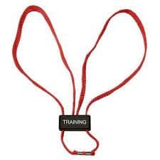 Cvičné textilné putá HT-01-Tčervené