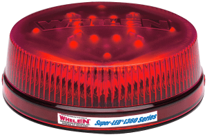 WHELL - L32RV 12V SUPER/LED, MAGNETIC MOUNT maják - nízky 