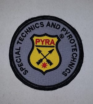 Nášivka PYRA SPECIAL TECHNICS AND PYROTECHNICS