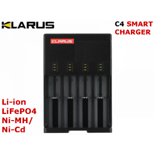 KLARUS C4 - nabíjačka na 4ks